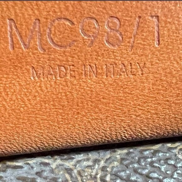 CELINE Macadam Duffel Bag Brown Canvas Duffle Bag Celine Lock, Leather Cloche - Picture 6 of 16